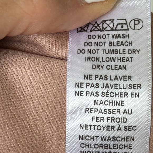 Adrianna Papell Black Crochet Lace Sheath 3/4 Sleeve Cocktail Dress Size 4 - Picture 14 of 14